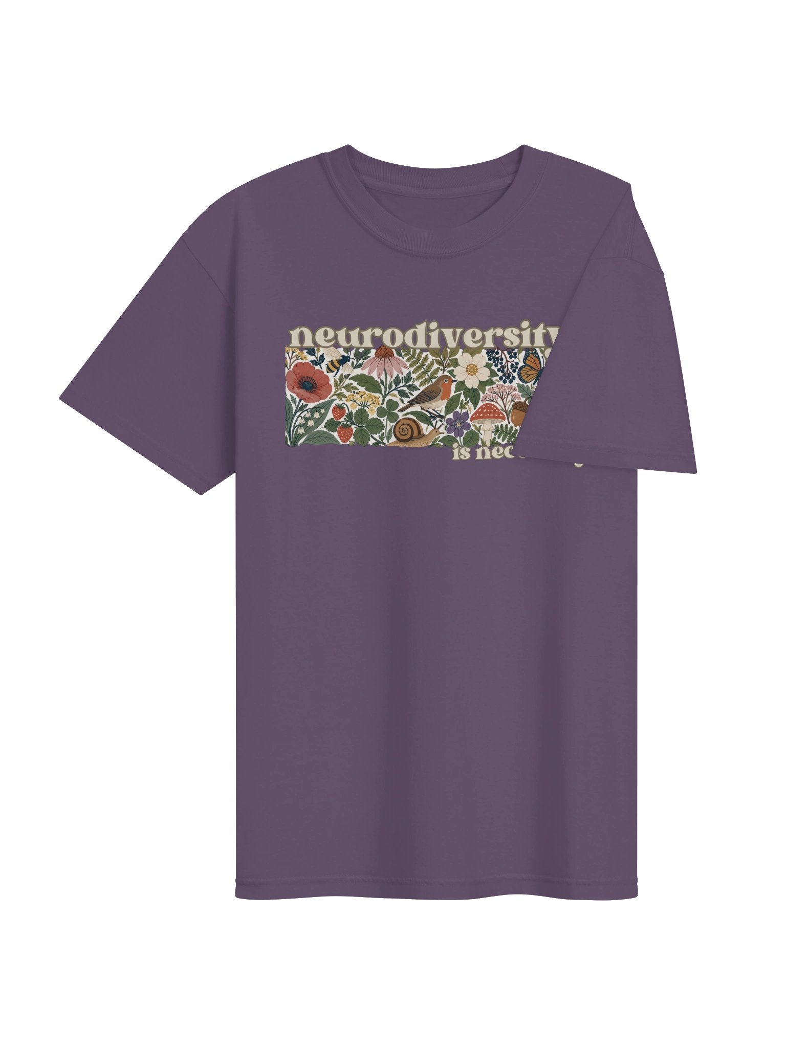 Neurodiversity Is Necessary - Adult Unisex Tee product image (4)
