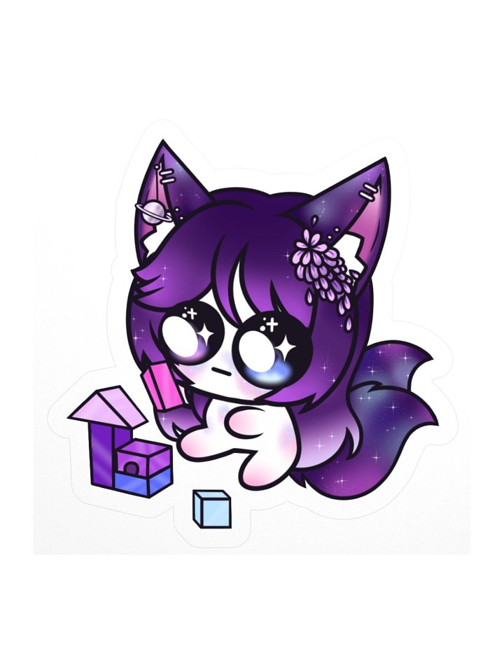 Miss Ravey Bwocks Sticker product image (2)
