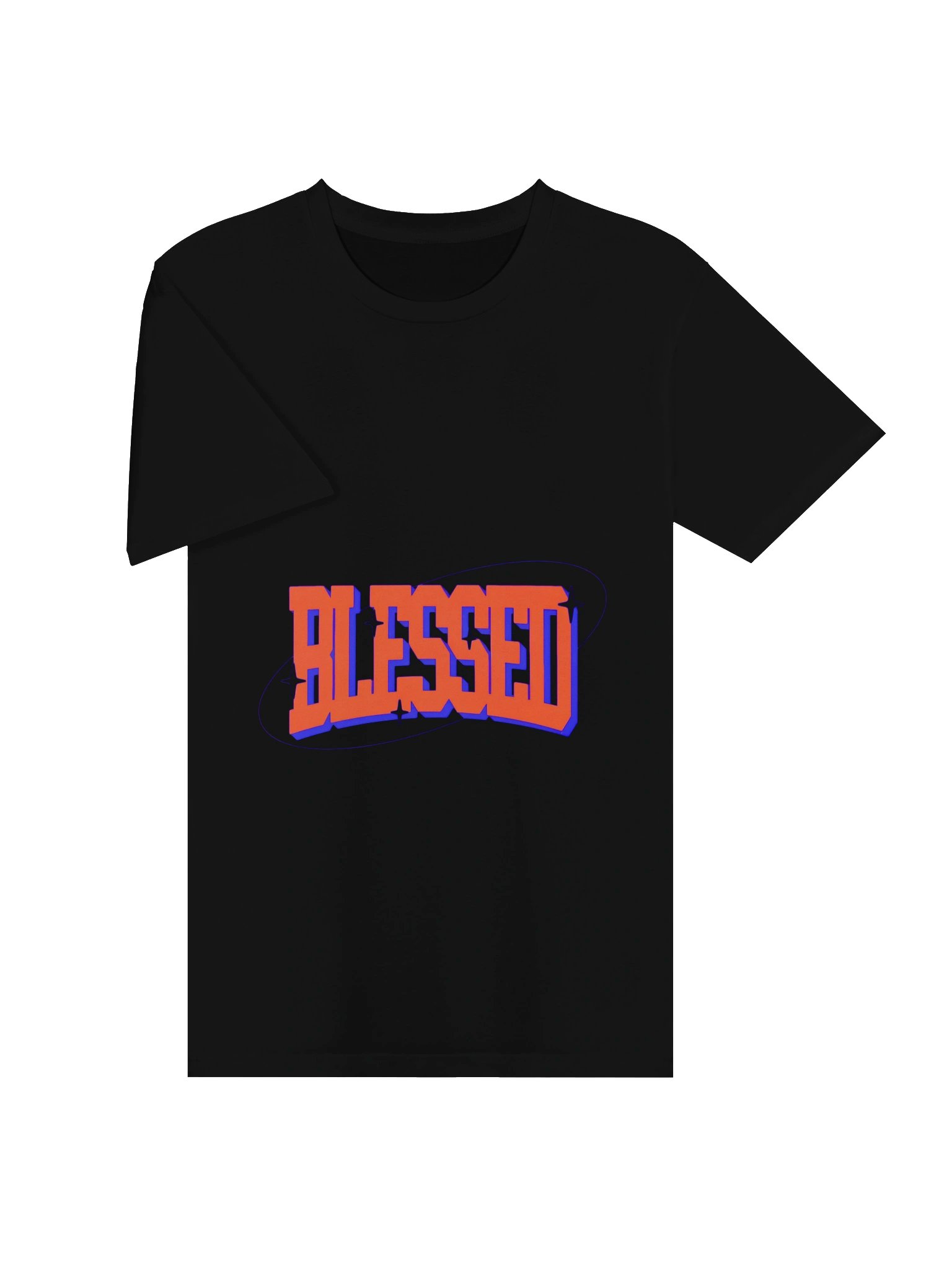 BLESSED Orange Sparkle Tee product image (3)