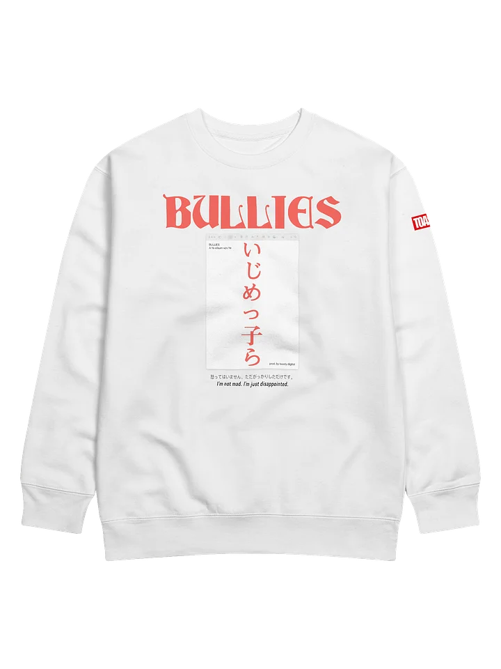 BULLIES WHITE CREWNECK product image (1)