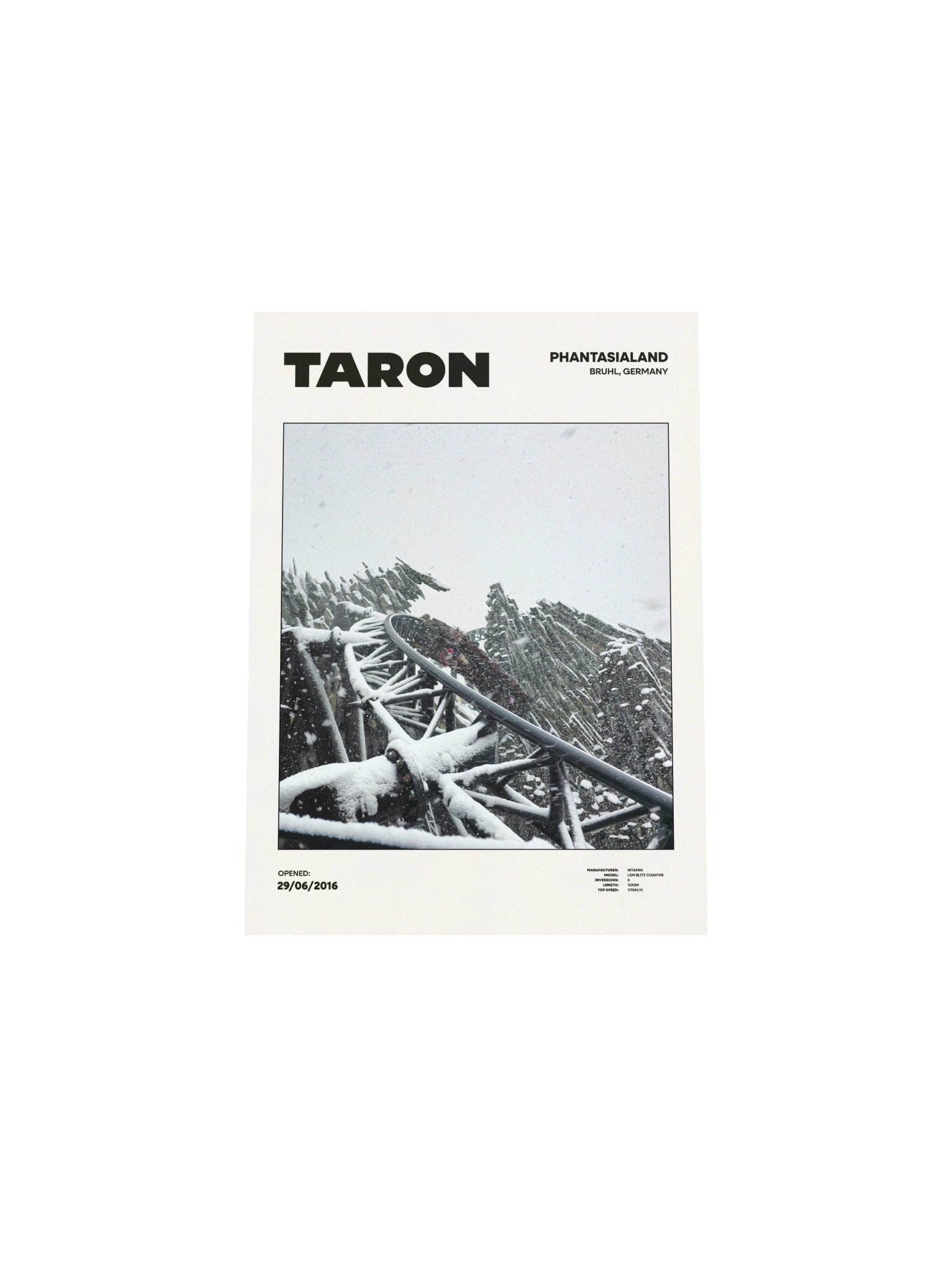 Taron in the Snow Premium Poster product image (4)