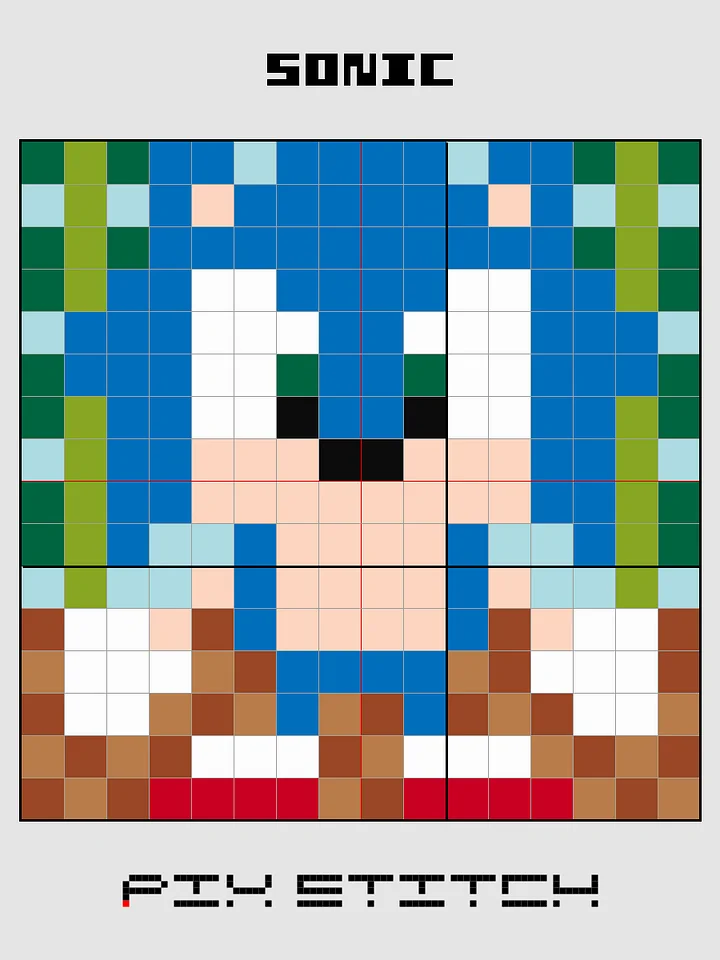Sonic Pixel Art product image (2)