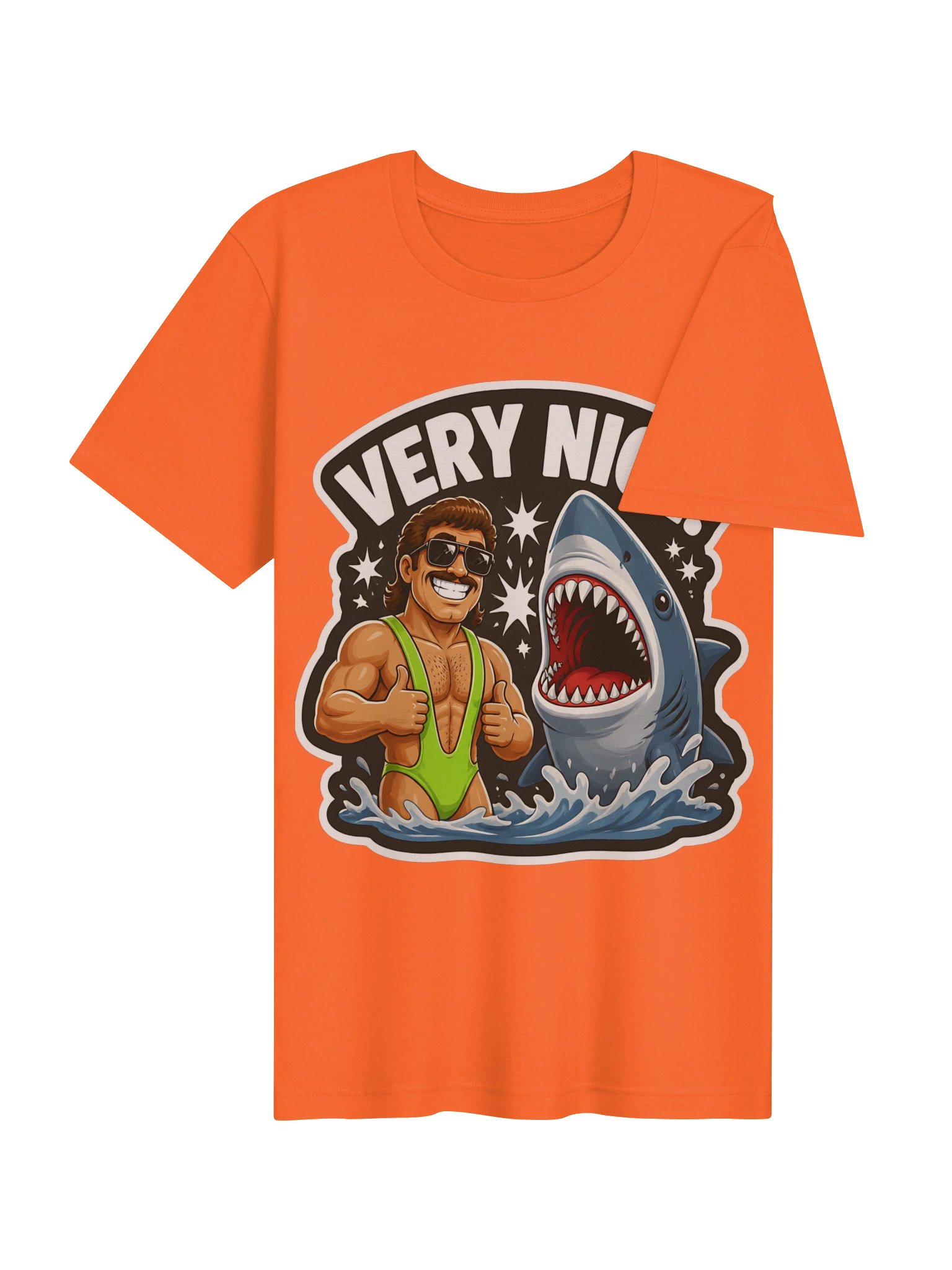 Very Nice Shark Thumbs-Up Tee product image (19)