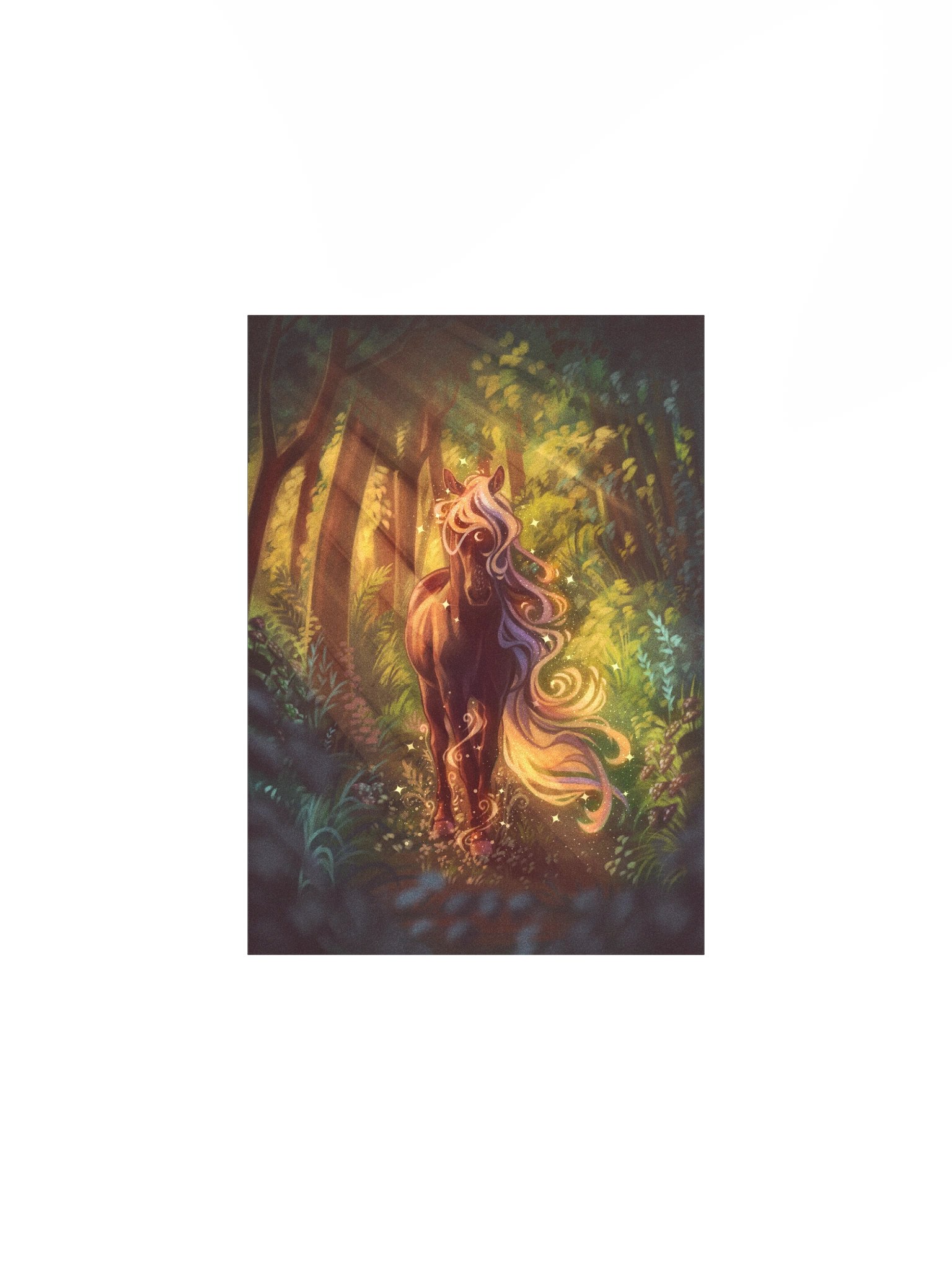 Forest stroll | Matte paper poster product image (1)