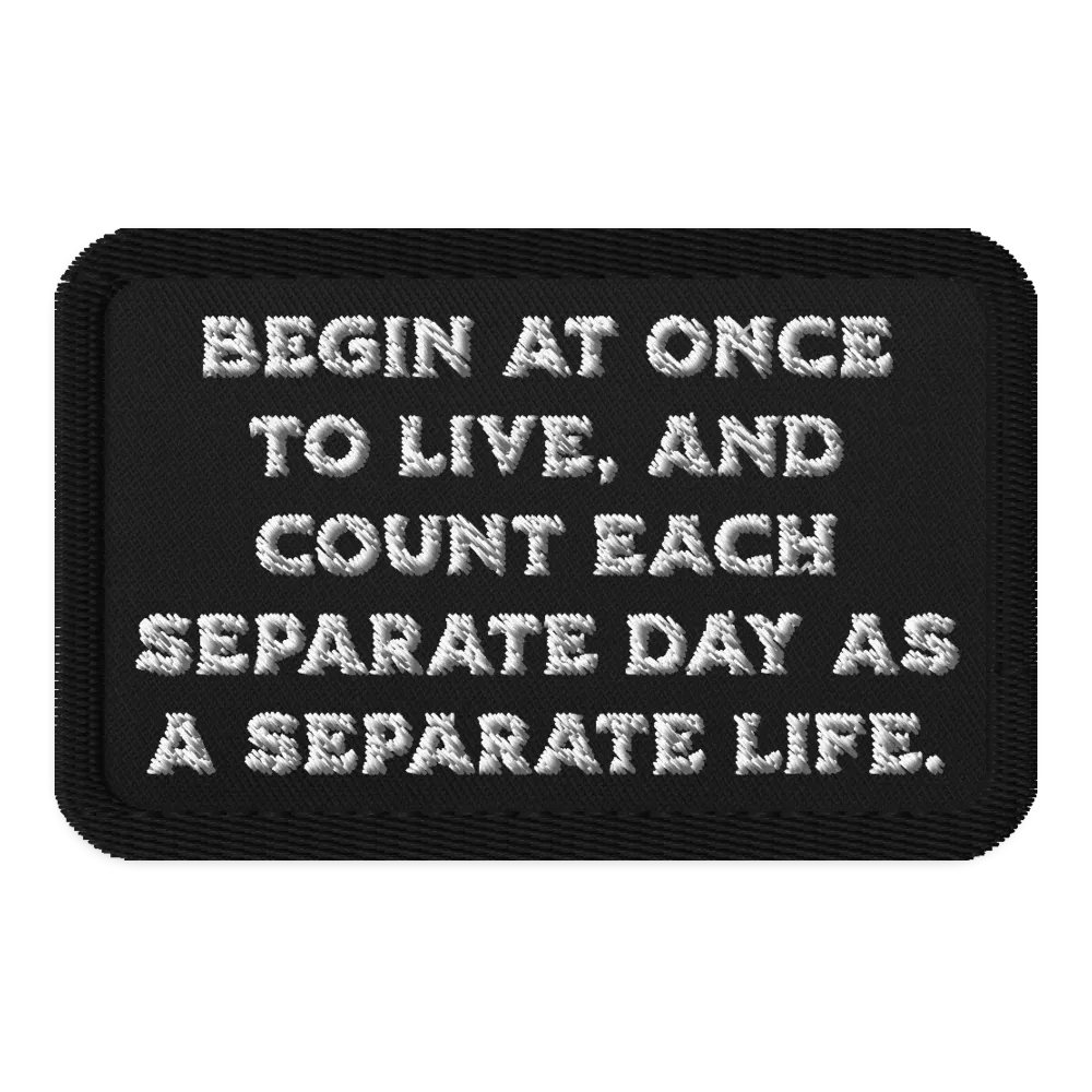 Seneca Quote Patch 5 product image (1)