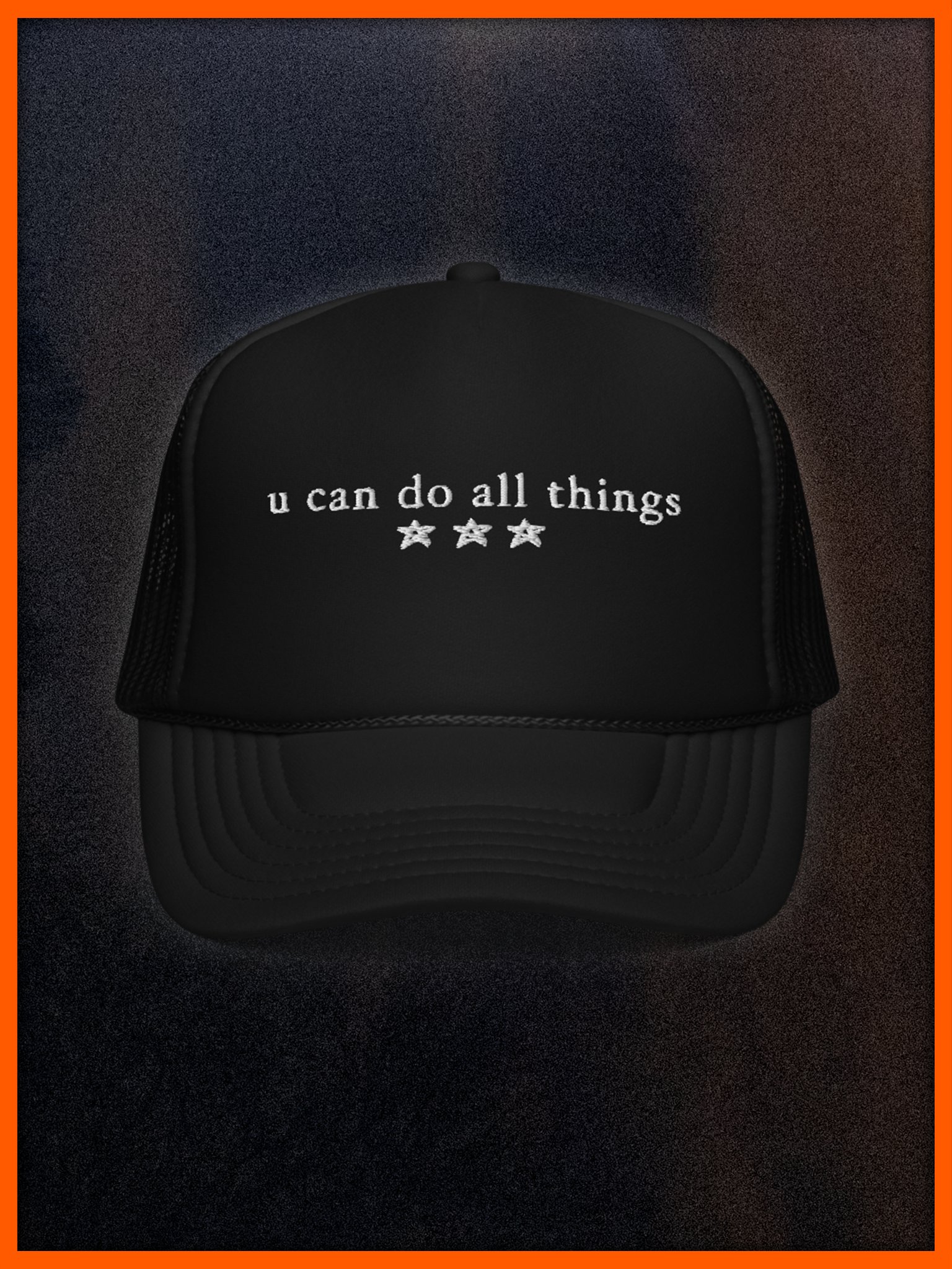 "3 Stars" Trucker Hat product image (1)