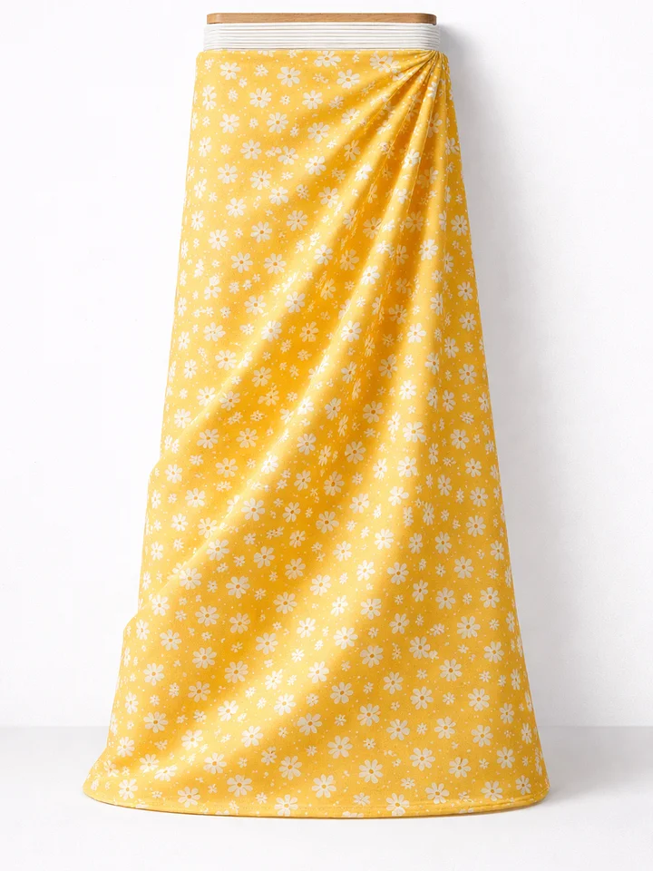 Yellow Daisy DBP Fabric product image (2)