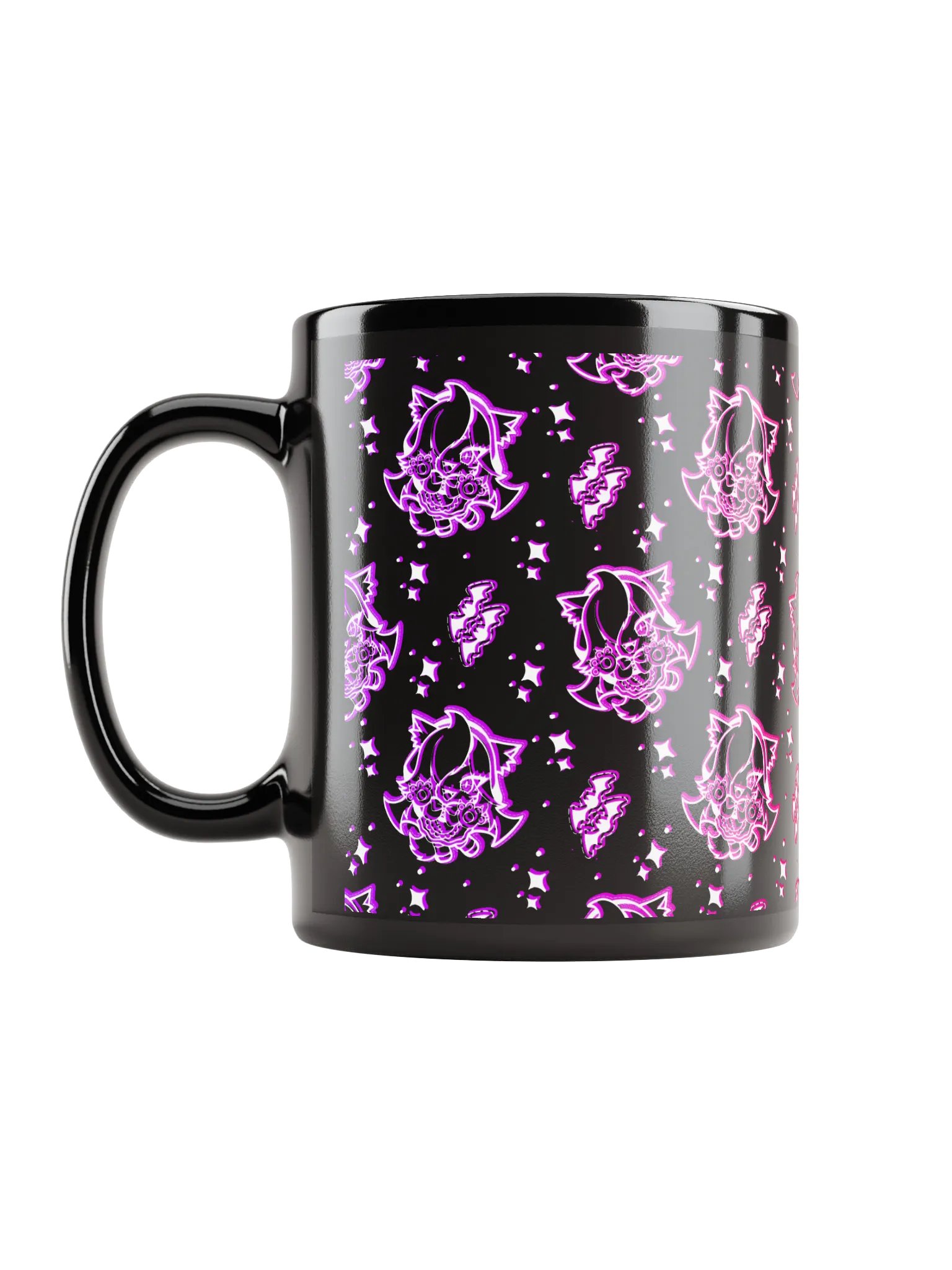 Neon Halloween Black Mug product image (5)