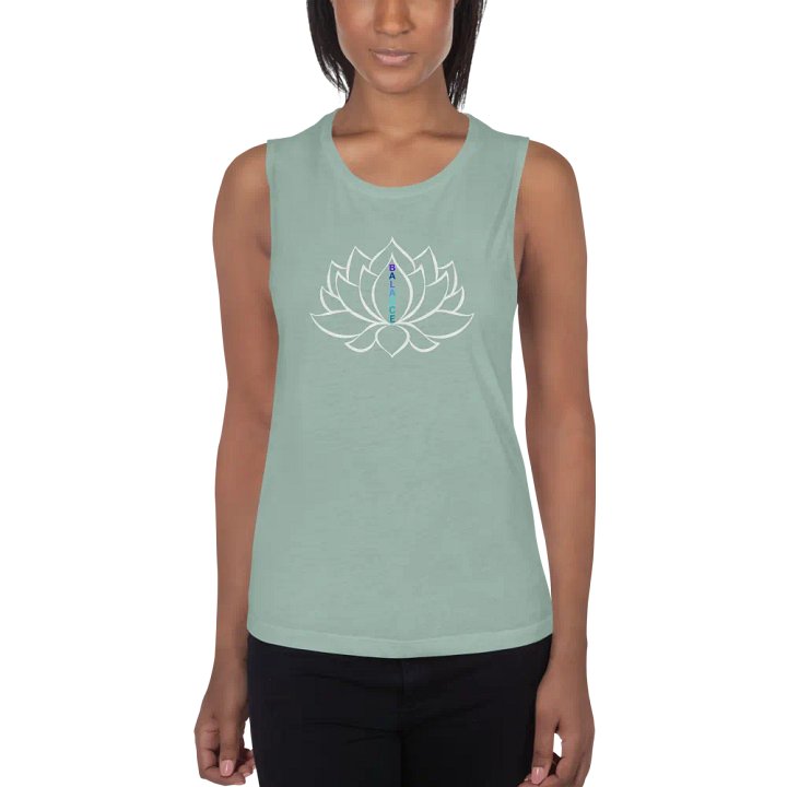 balance lotus ladies tank top product image (9)