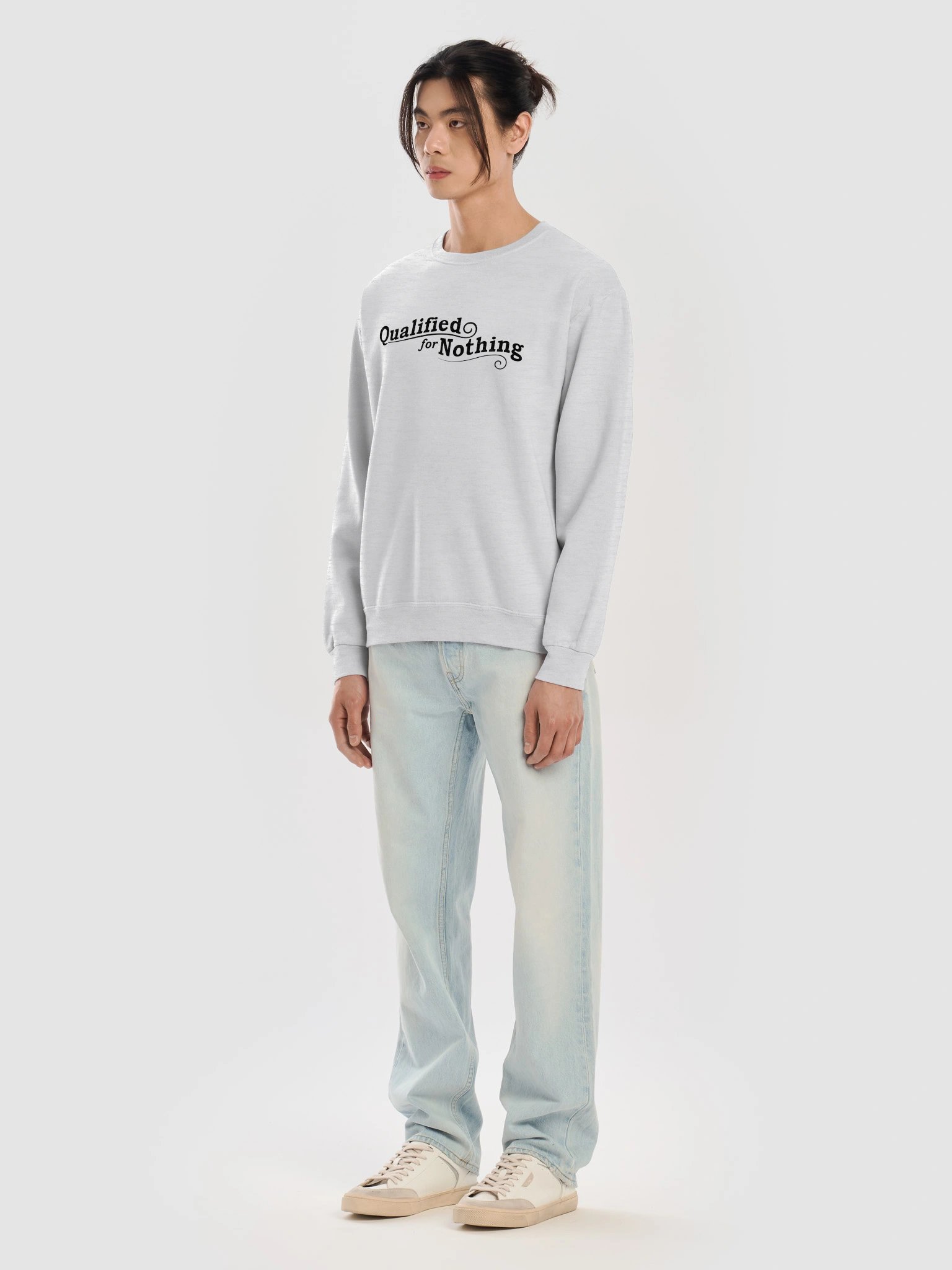 Qualified for Nothing Sweatshirt (Light) product image (10)