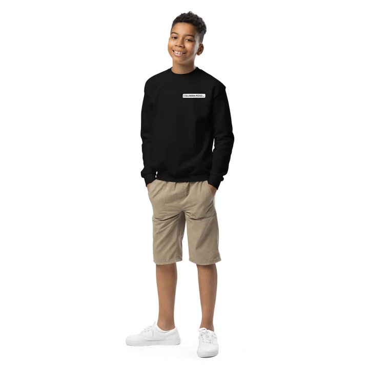 Columbia Road E.2. Kids Crew Neck Sweatshirt (Black) product image (1)