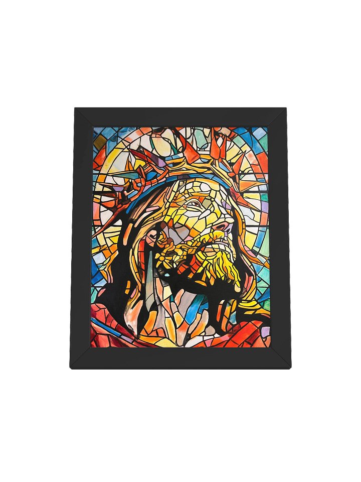 The True God and Eternal Life by Warren Willowdale (Framed High-Quality Matte Fine Art Print) product image (1)