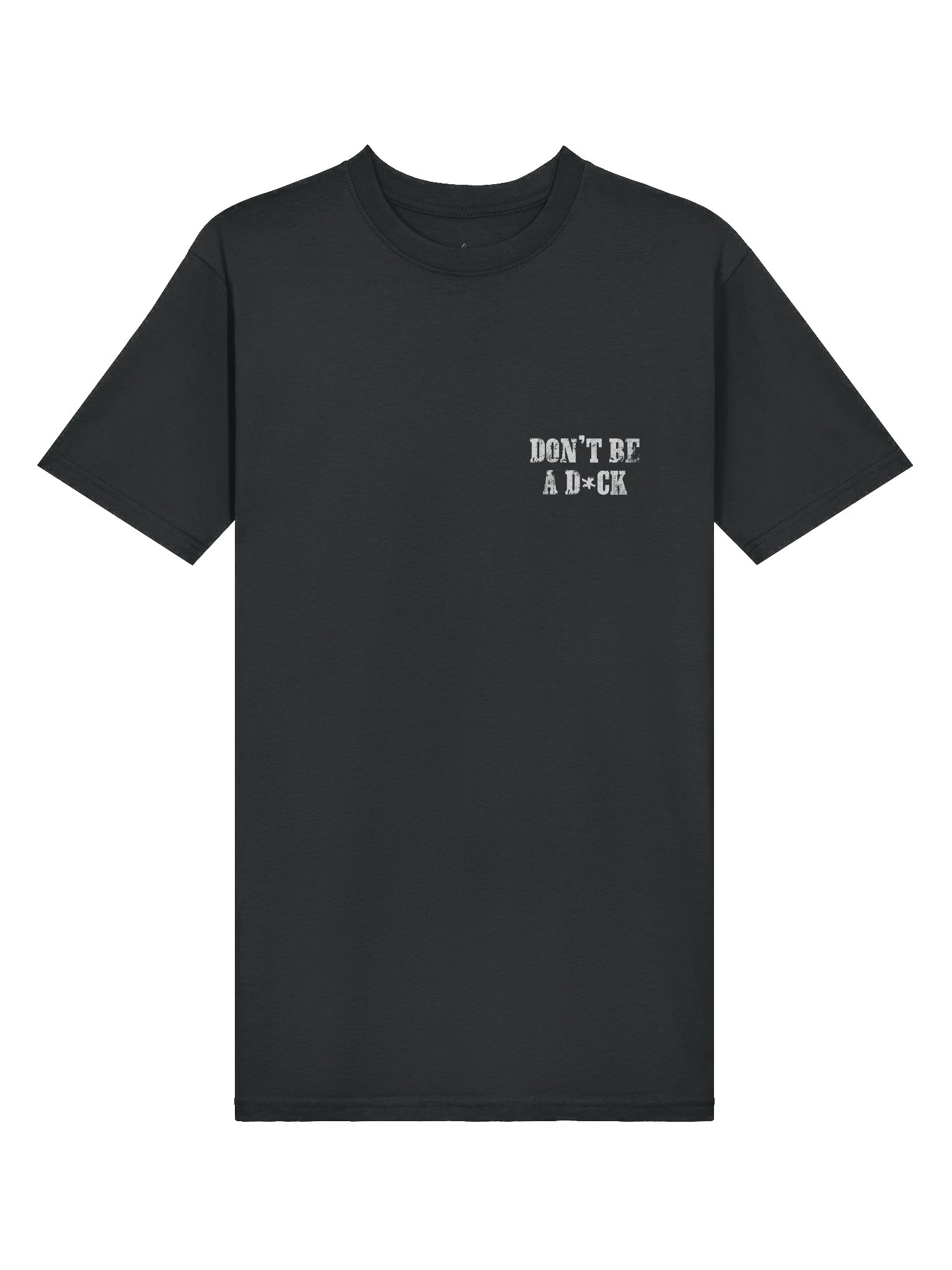 Don't Be A D*ck Black Tee product image (5)