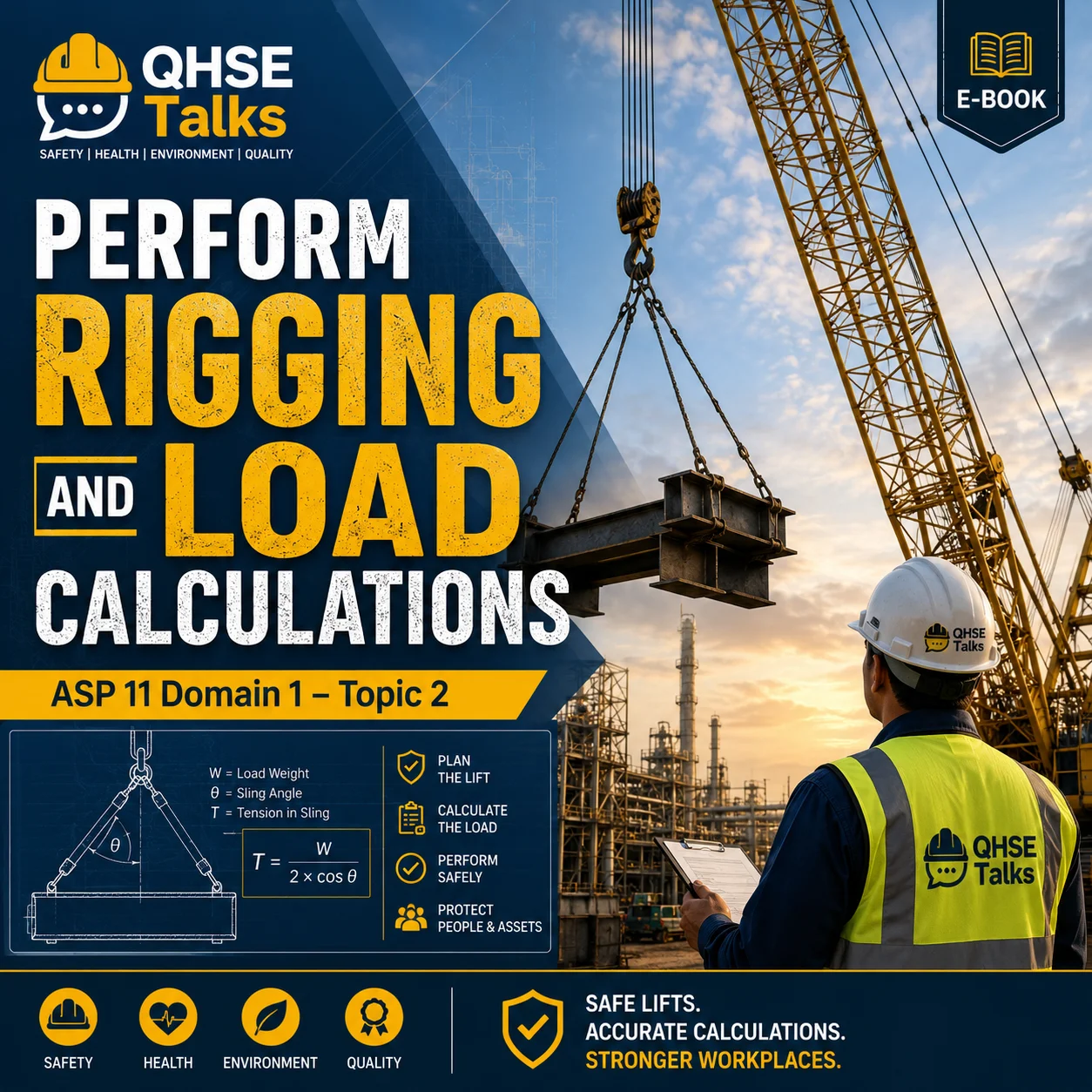 ASP 11 Domain 1 – Topic 2 : Perform Rigging and Load Calculations (Read Free with Kindle Unlimited) product image (1)