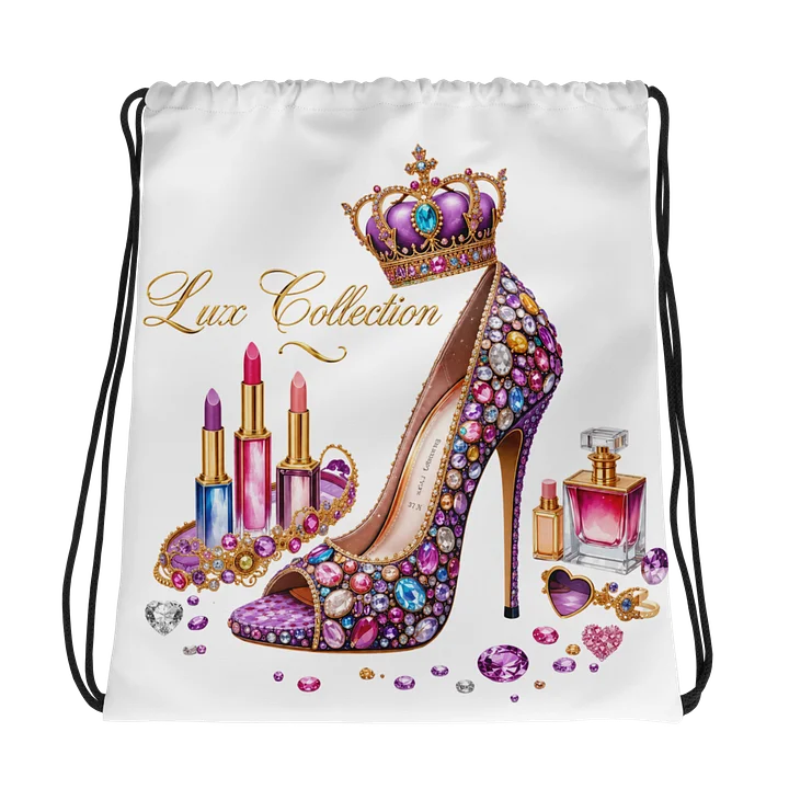 Luis Collection Glam Drawstring Bag product image (1)