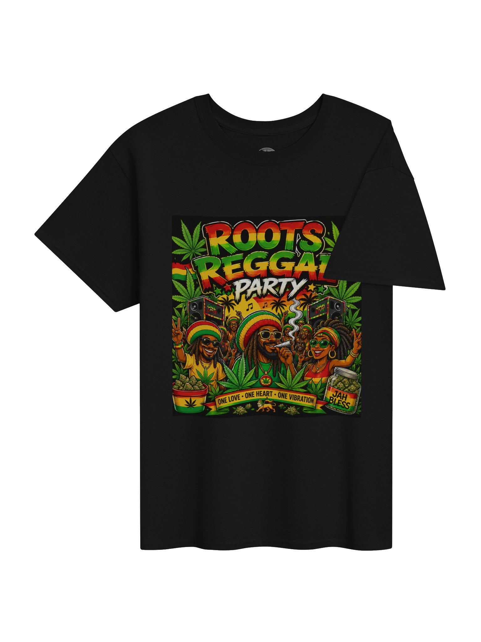 Roots Reggae Party Graphic Tee product image (4)