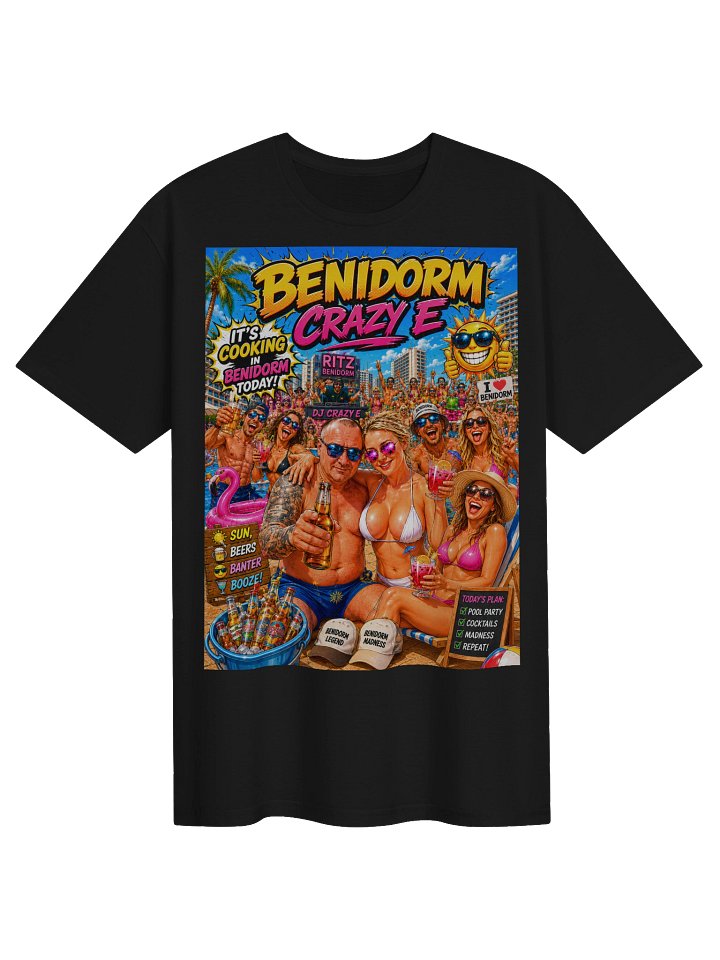 Benidorm Crazy E Pool Party Tee product image (4)