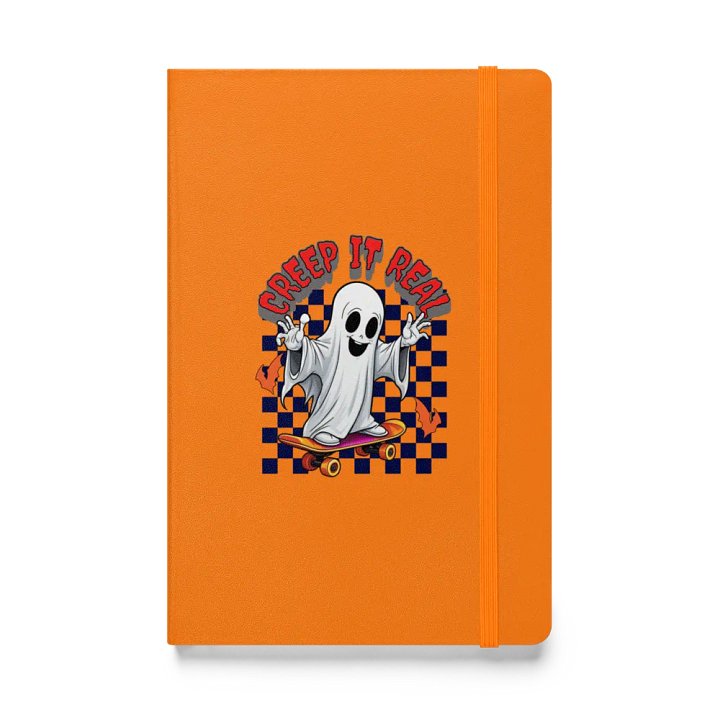 Creep It Real Skateboard Spook Hardcover Notebook product image (1)