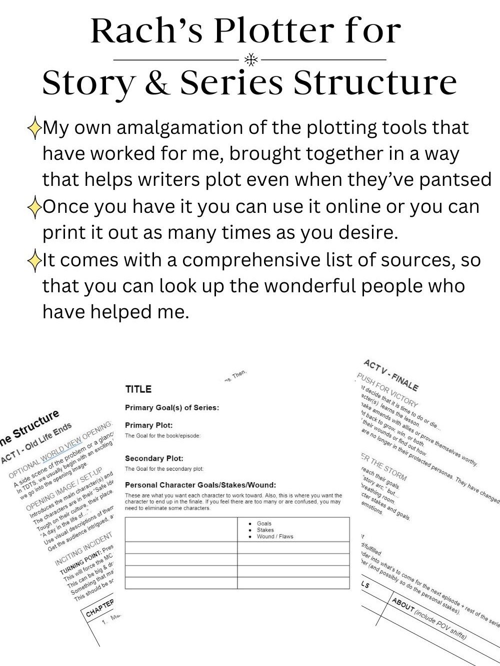 Rach's Plotter for Story & Series product image (1)