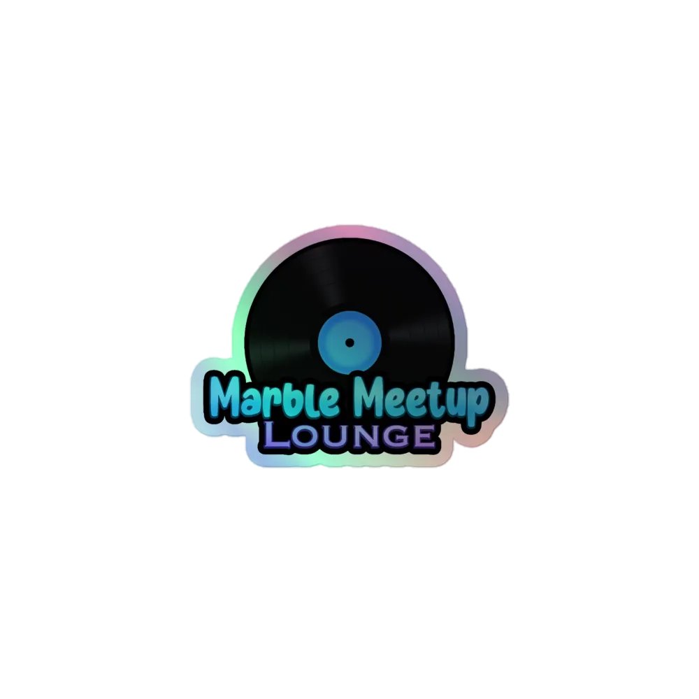 Marble Meetup Lounge Sticker product image (1)