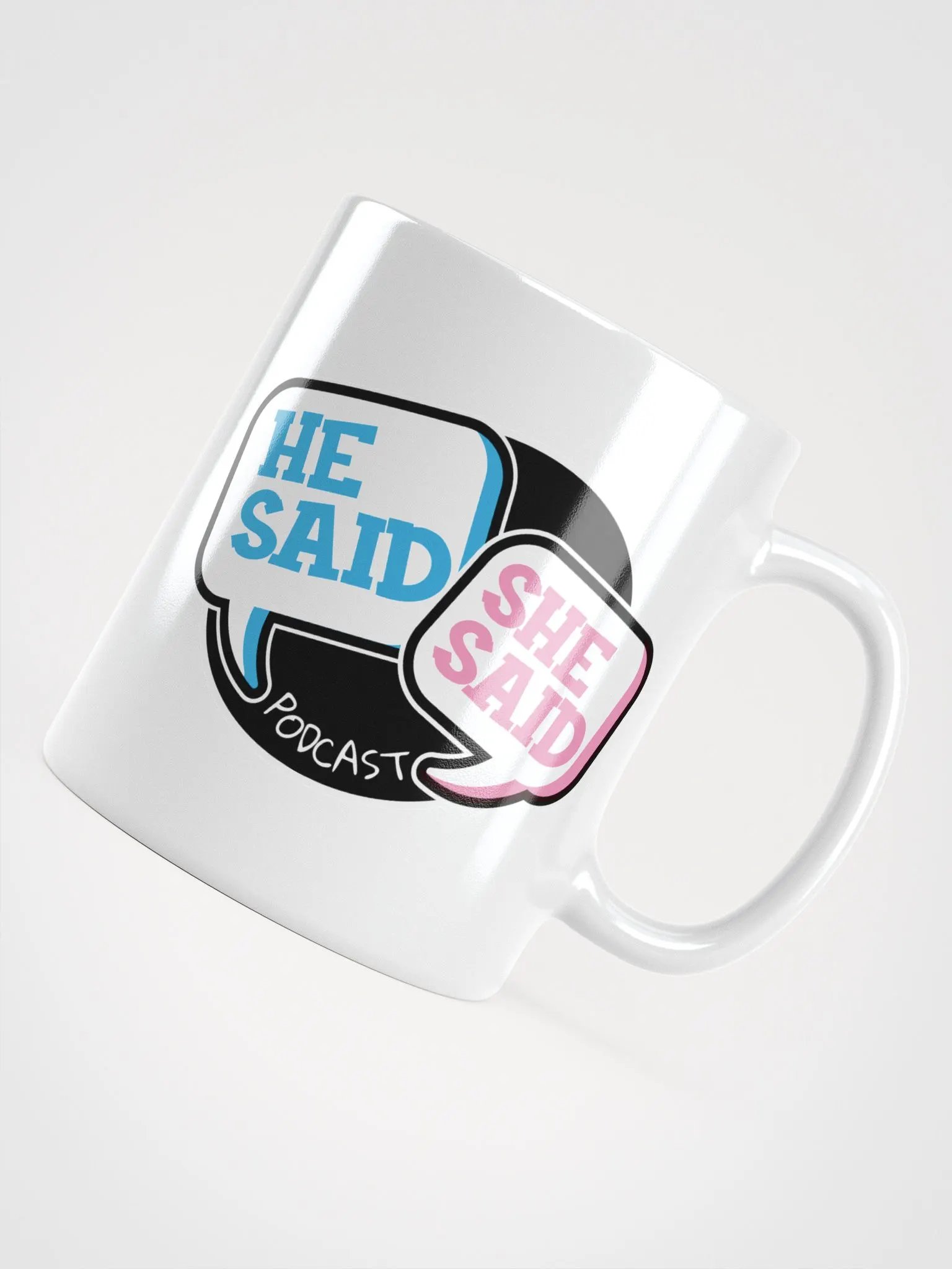 He Said She Said Podcast Mug product image (4)