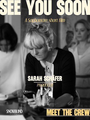 Meet The Crew!

Our producer - Sarah Schäfer
@s.m.schaefer