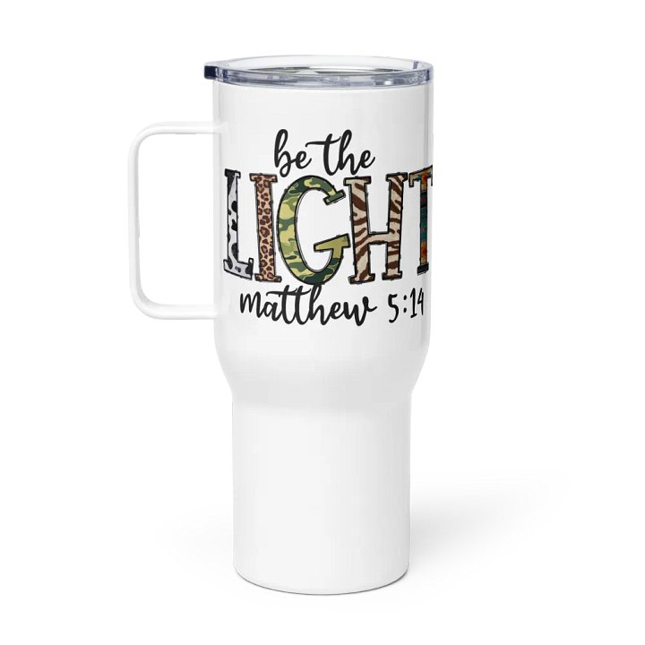 Be the Light - Travel Mug w/ Handle product image (1)