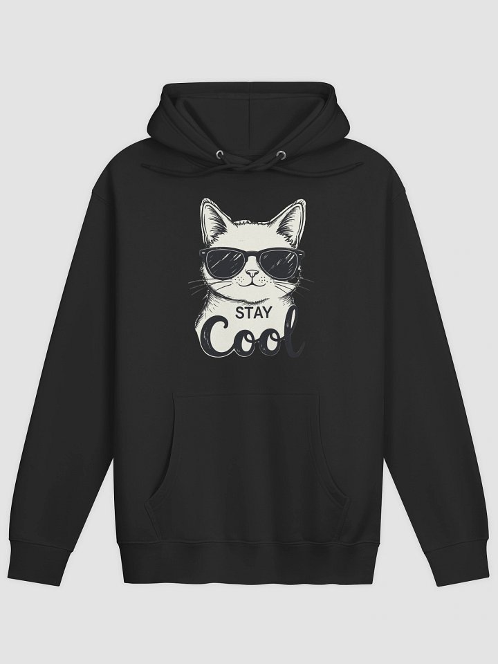 Cool Cat Sunglasses Pullover Hoodie product image (2)