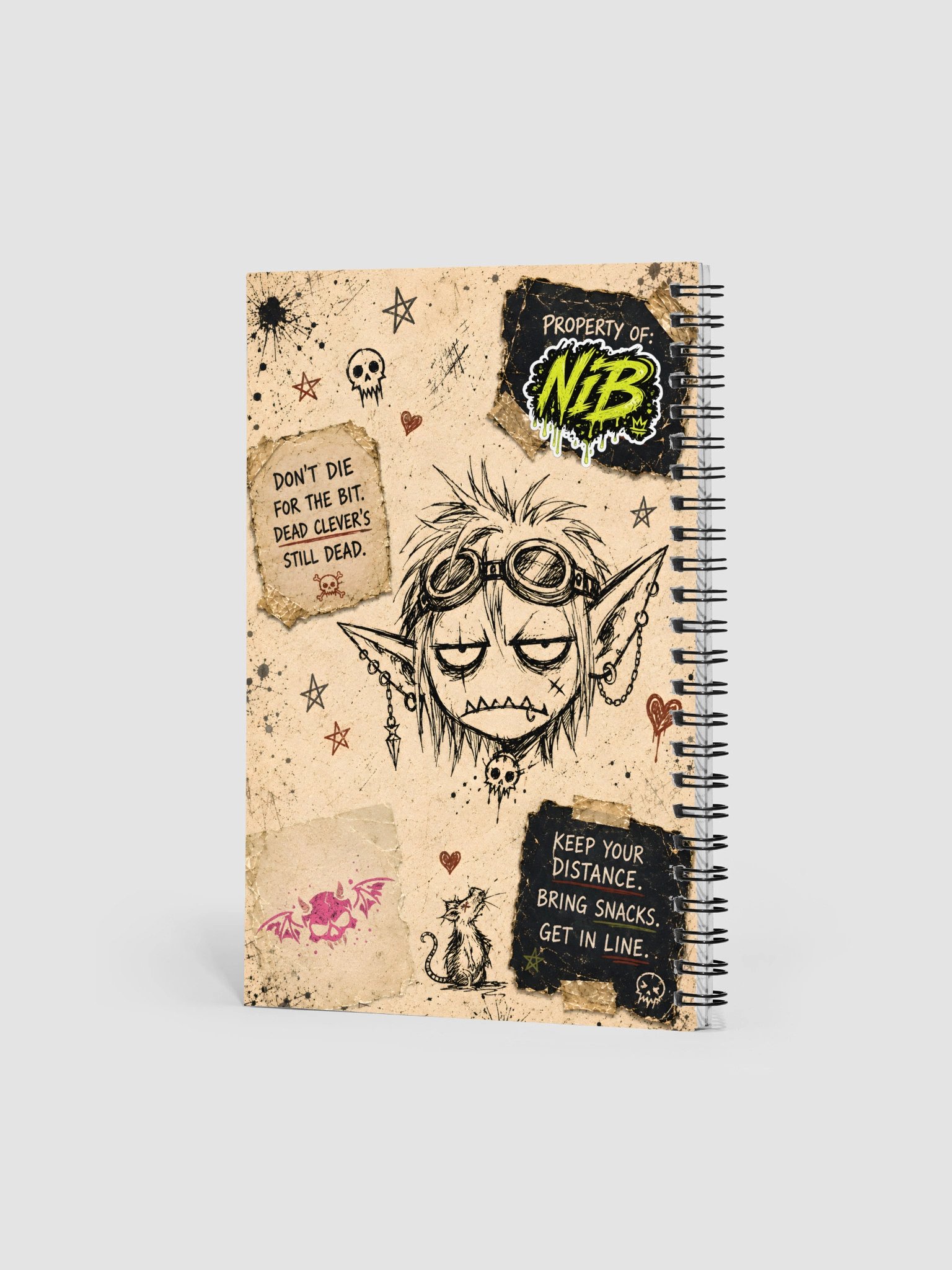 nib's extremely legal notebook product image (2)
