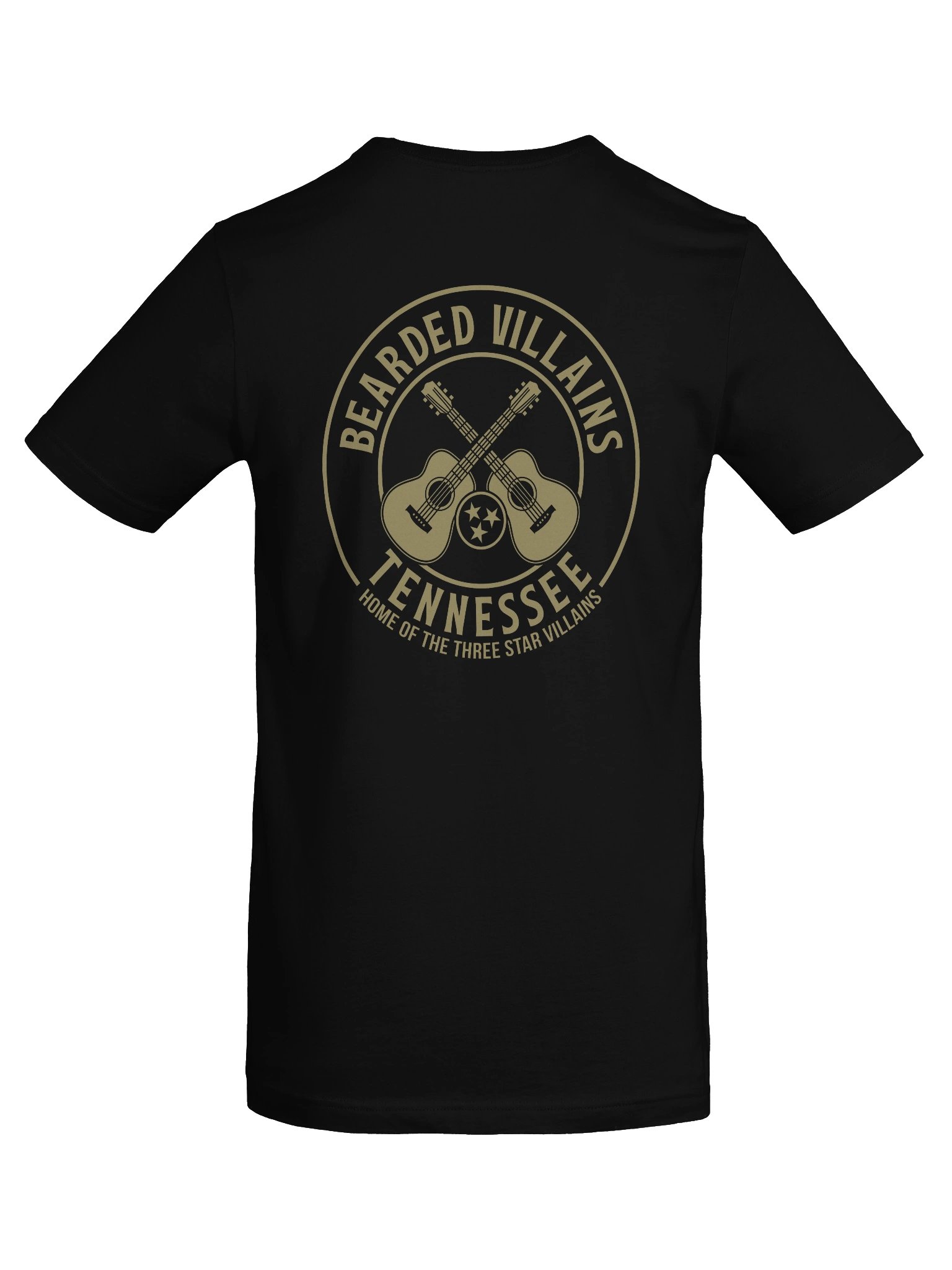 BIG-n-TALL | TSV Bearded Villains Tennessee Bella+Canvas Unisex T-Shirt | Vandy Gold Logo | Premium Comfort & Southern Brotherhood Style product image (8)