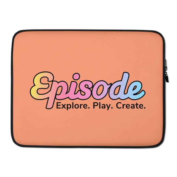 Episode Laptop Sleeve Orange With Gradient Logo product image (2)