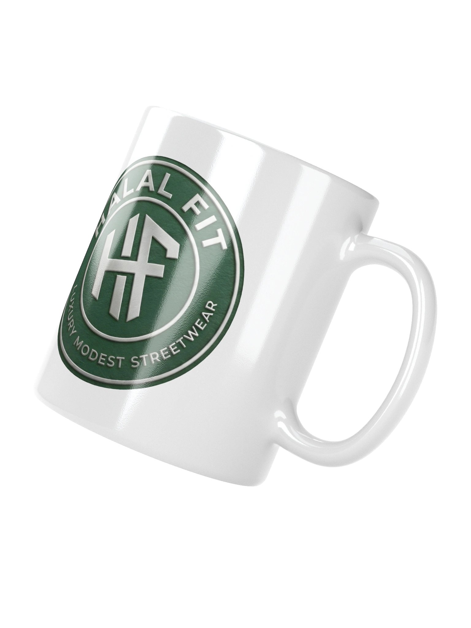 Halal Fit - White Glossy Mug product image (3)