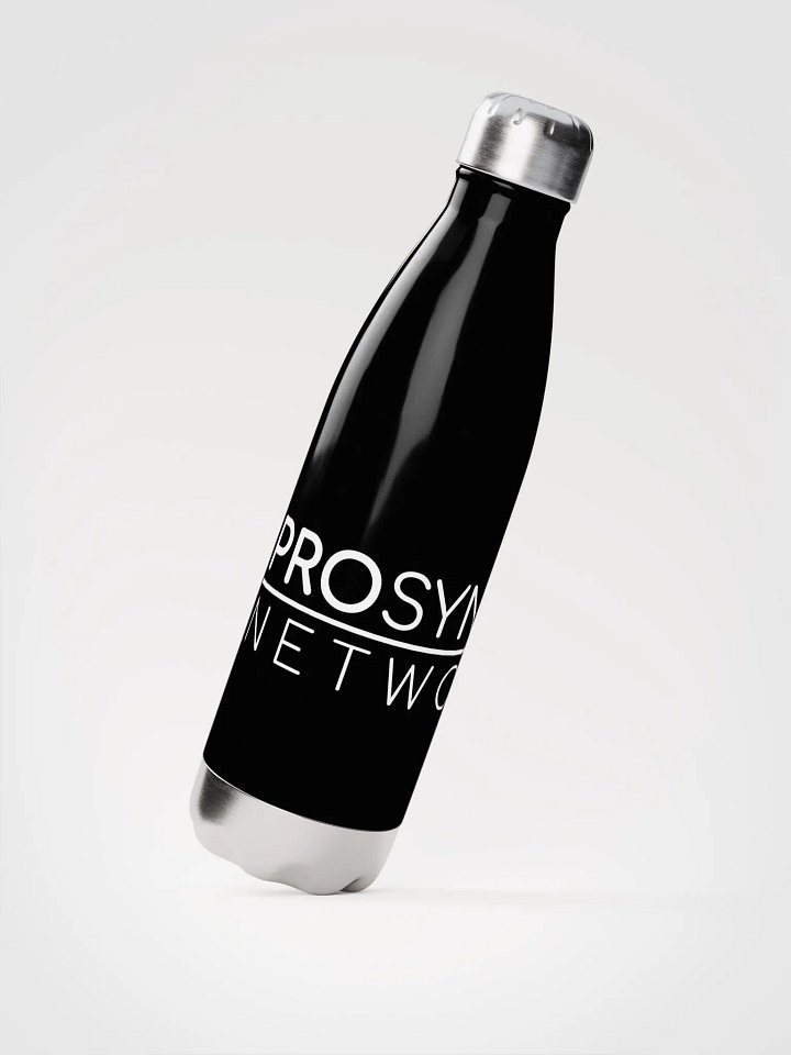 Pro Synth Network Stainless Steel Water Bottle - Black product image (2)