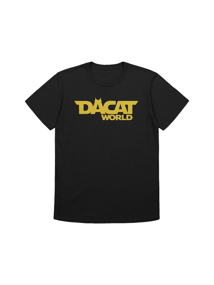 DACAT WORLD yellow logo t-shirt product image (1)