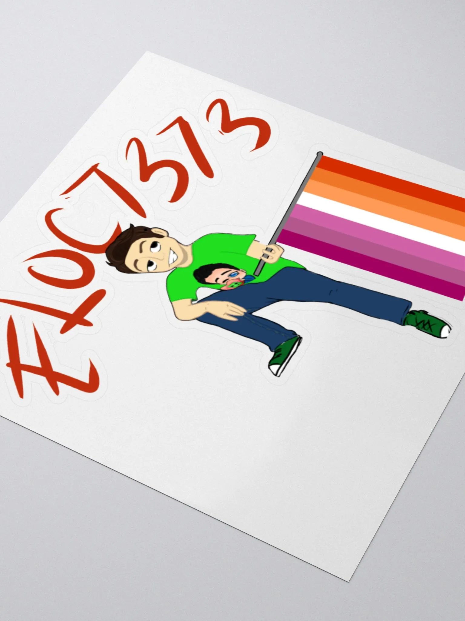 Lesbian Eloc Logo Sticker product image (3)