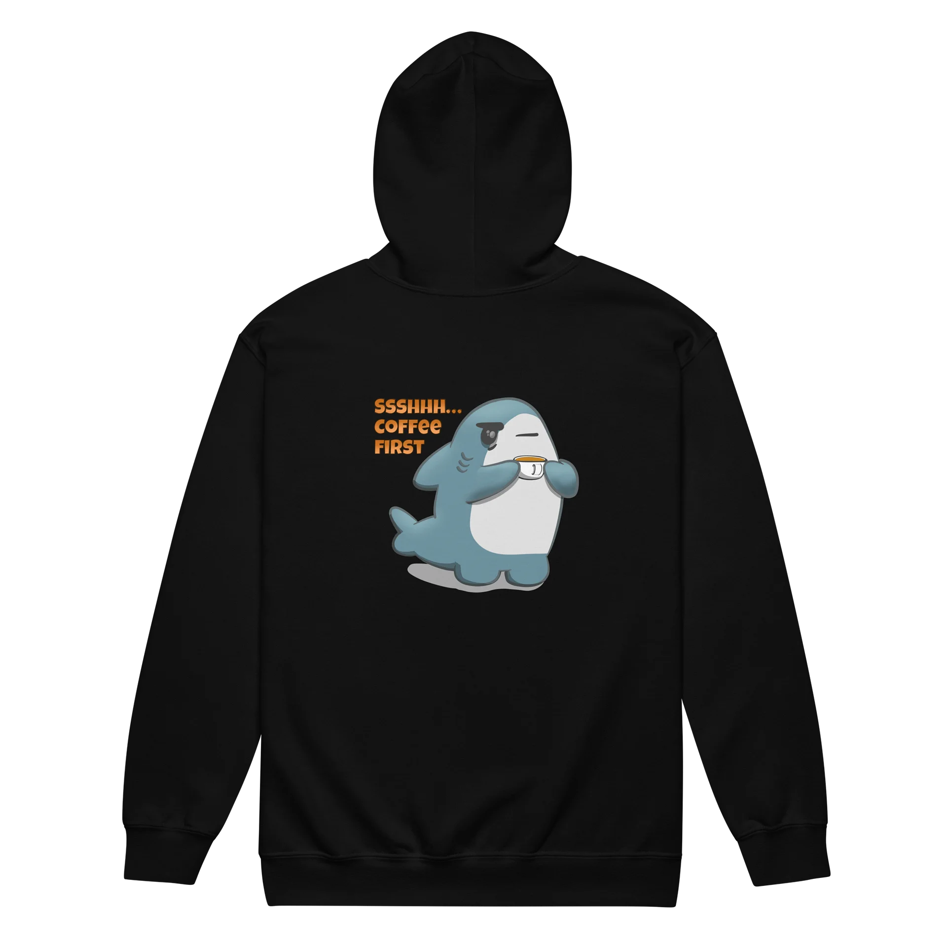 Ssshhh… coffee first - zip up product image (2)