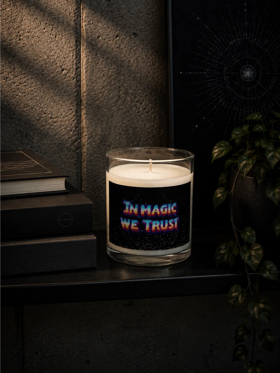 In Magic We Trust Soy Wax Candle product image (1)