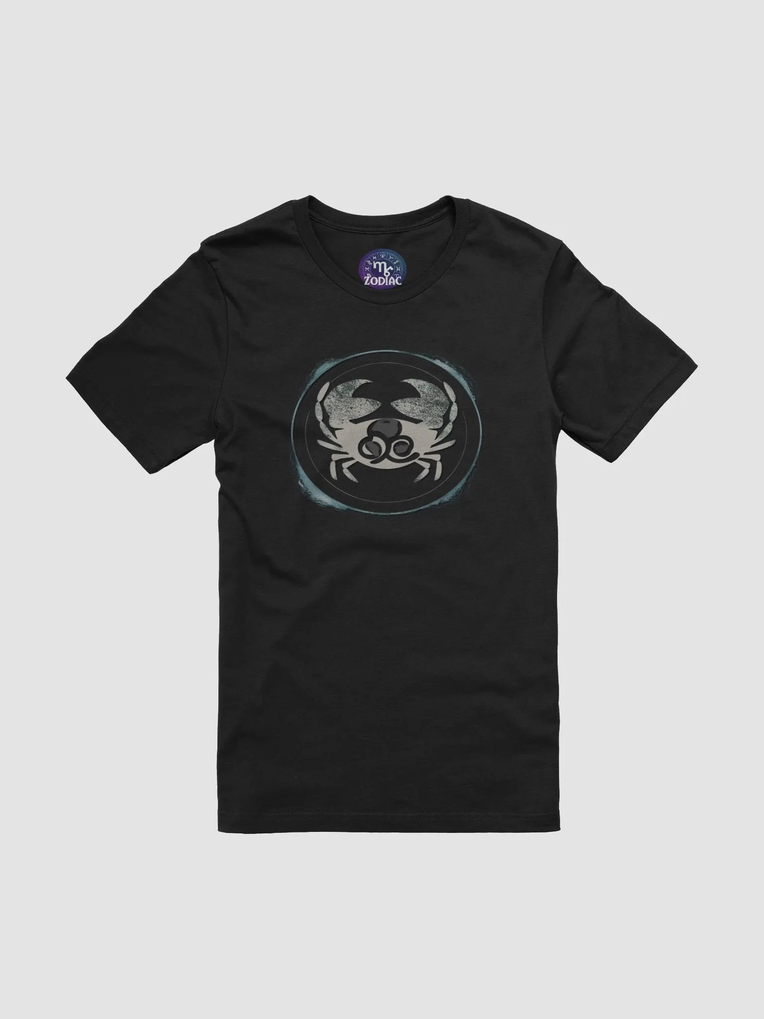 Exclusive Cancer Zodiac T-Shirt - Minimalist Celestial Crab Design product image (3)