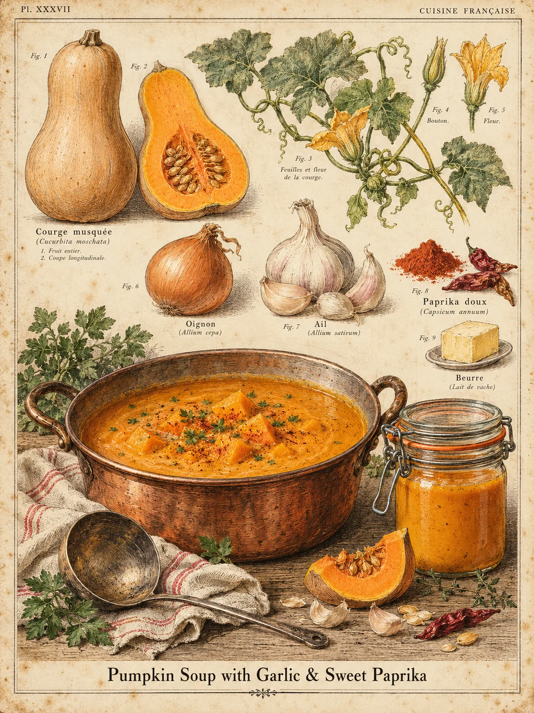 Pumpkin Soup with Garlic & Sweet Paprika - 00002 product image (1)