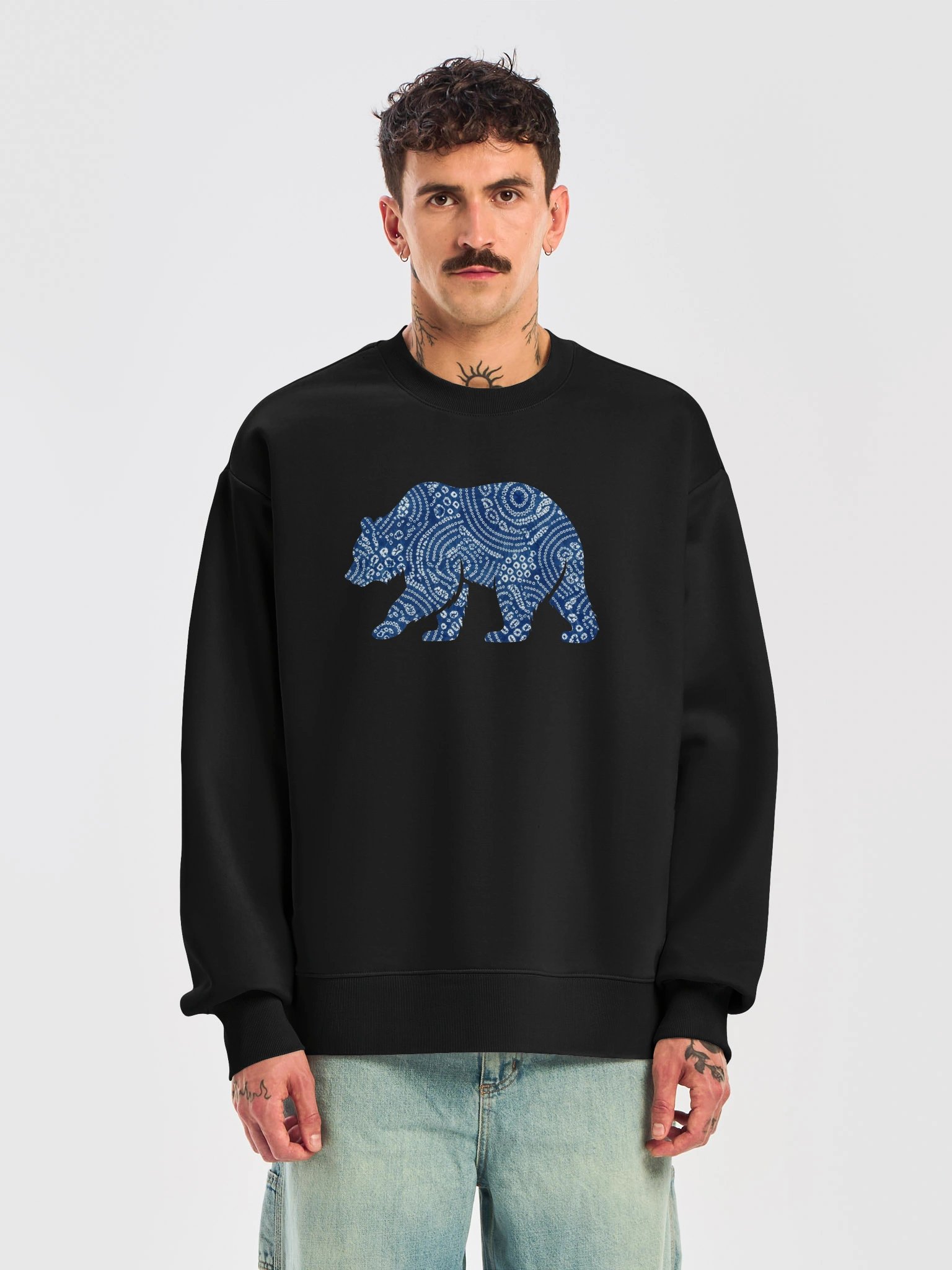 Shibori Sweat Shirt product image (15)