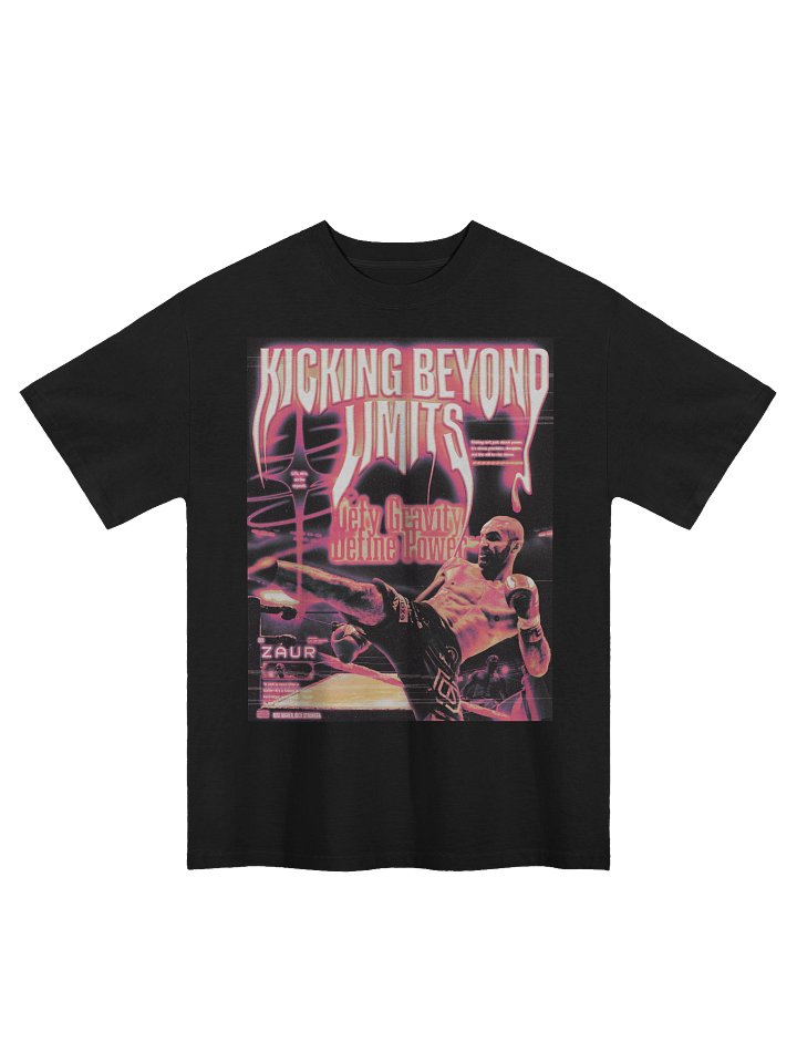 Oversized Tee - Kicking Beyond Limit by Zaur Dzhavadov product image (1)