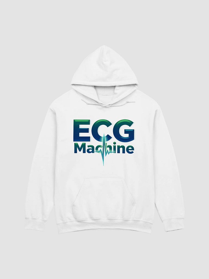 Heartbeat ECG Machine Hoodie product image (5)