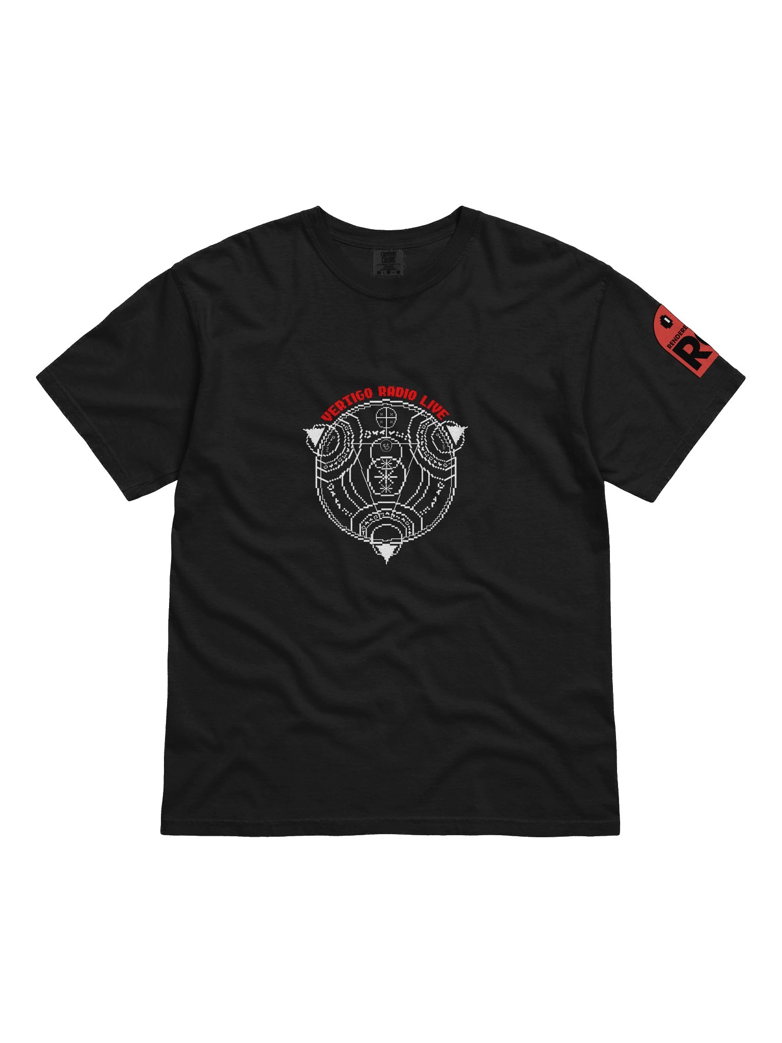 Vertigo Radio Live T-Shirt: Pixel Red product image (8)