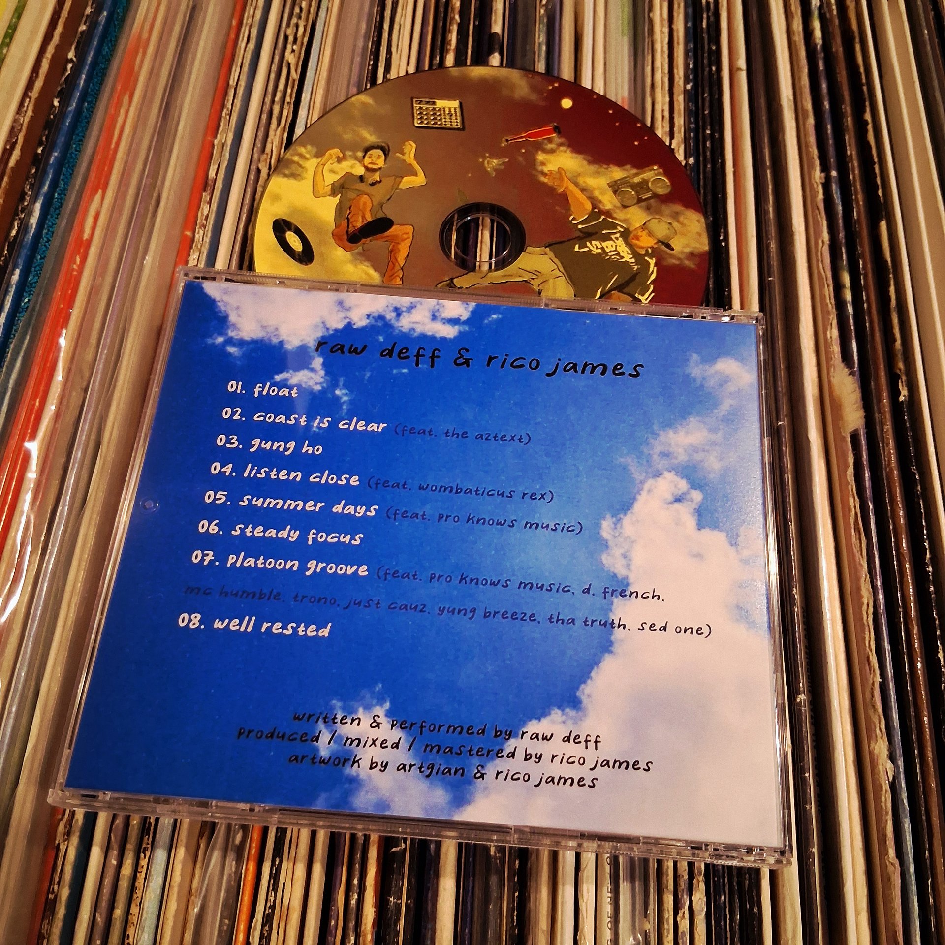 When Gravity Fails - Raw Deff & Rico James (CD) product image (2)