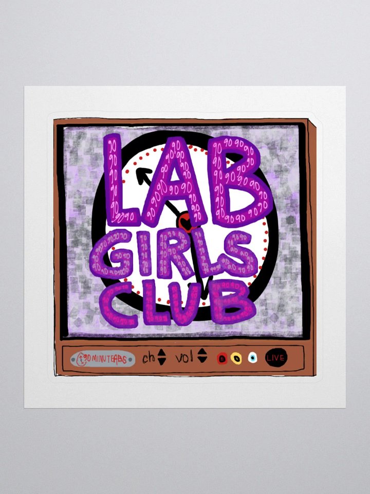Lab Girls Club Sticker product image (1)