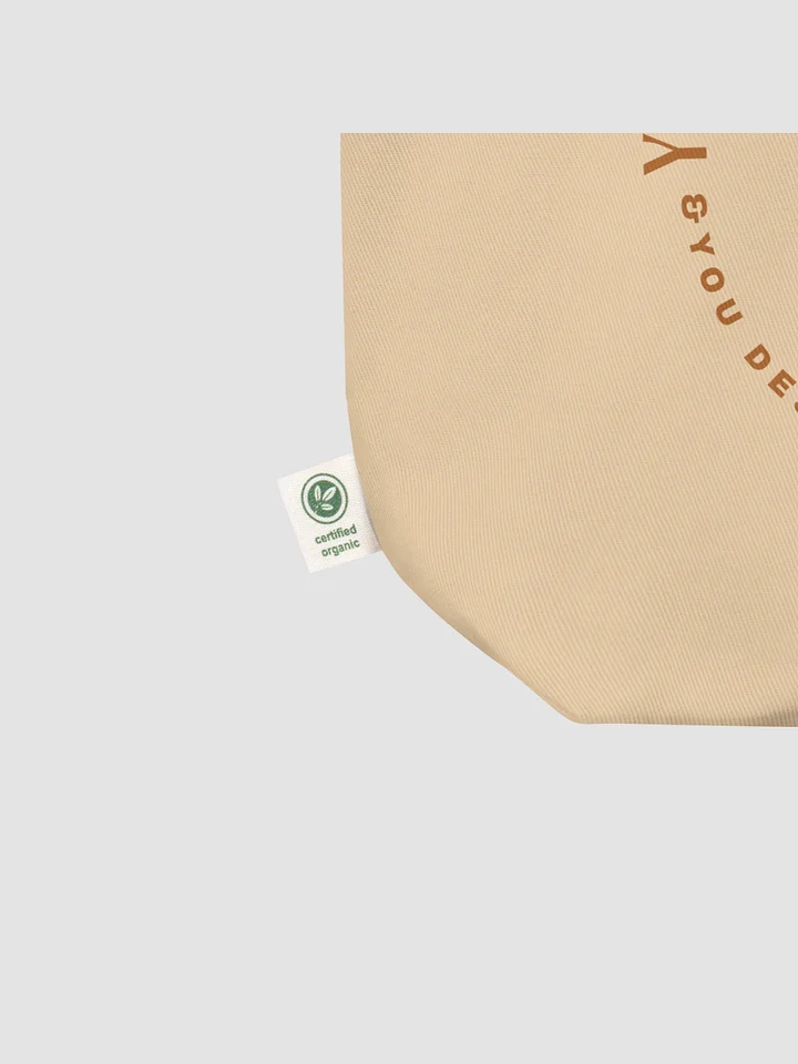 Precious Bean - Pink Flower tote product image (2)
