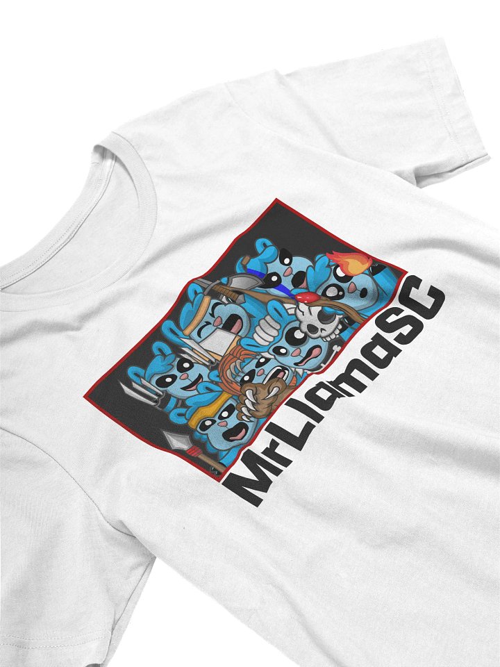 MrLlamaSC Llama Family T-Shirt product image (2)