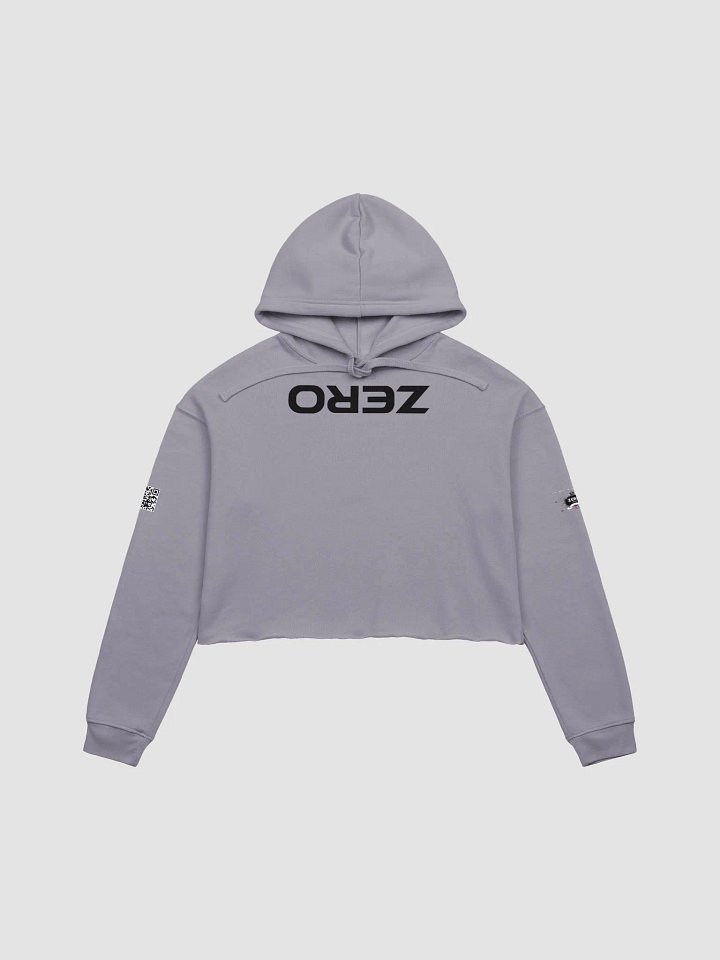 ZERO tolerance Bella+Canvas Fleece Crop Hoodie product image (3)