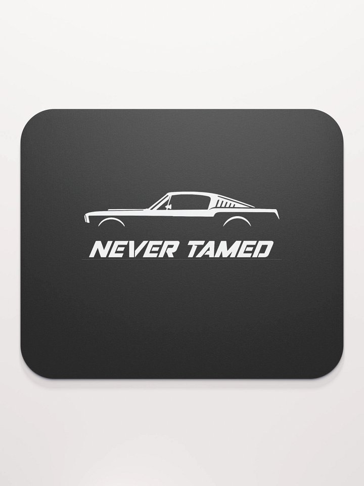 NEVER TAMED – Premium Mouse Pad product image (2)