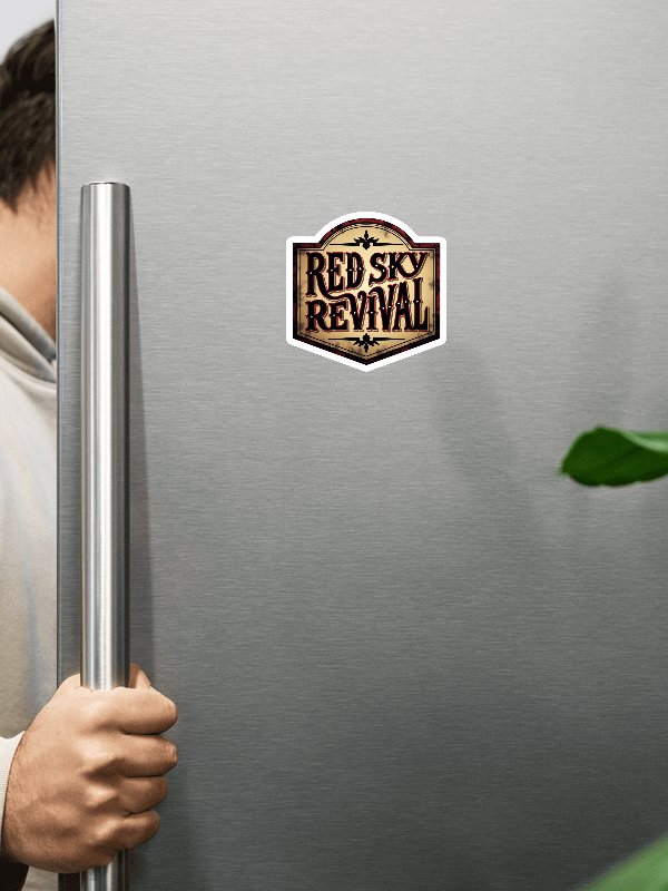 Red Sky Revival Magnet product image (1)